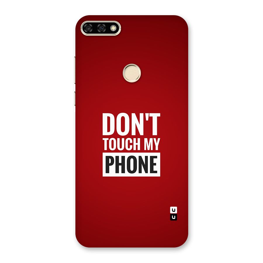 Dare To Touch Back Case for Honor 7A