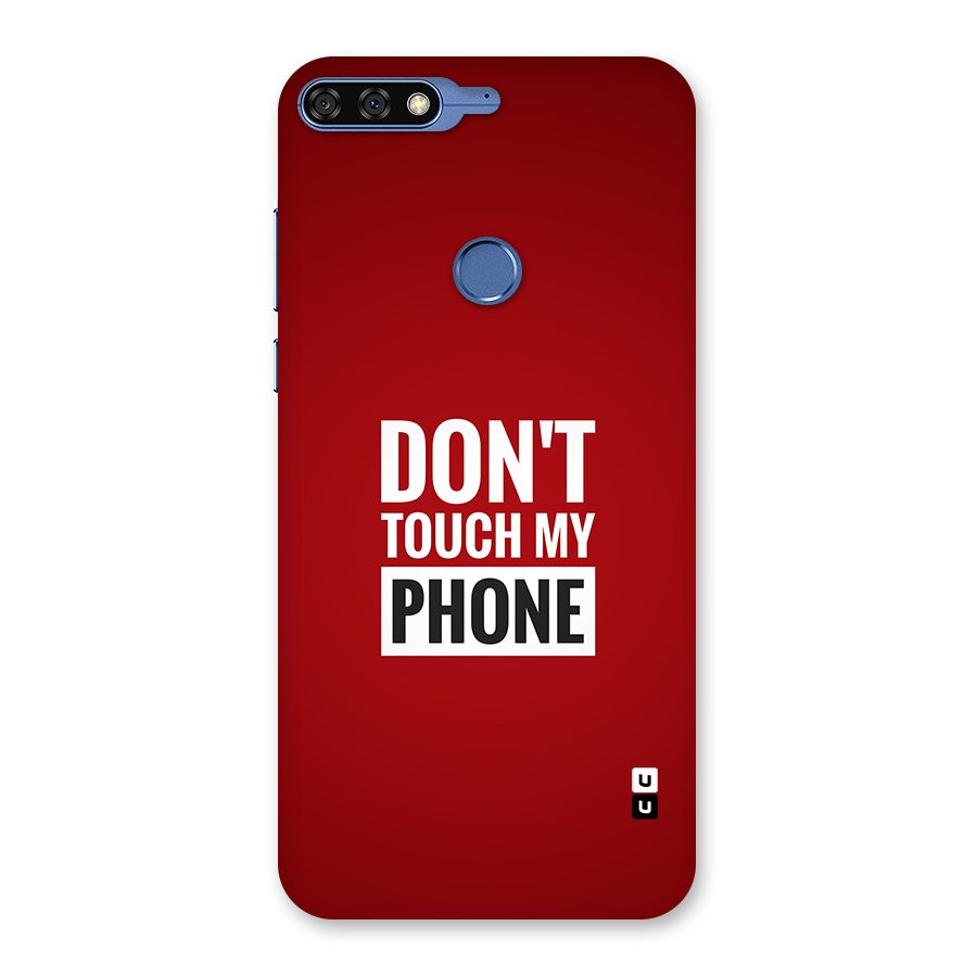 Dare To Touch Back Case for Honor 7C
