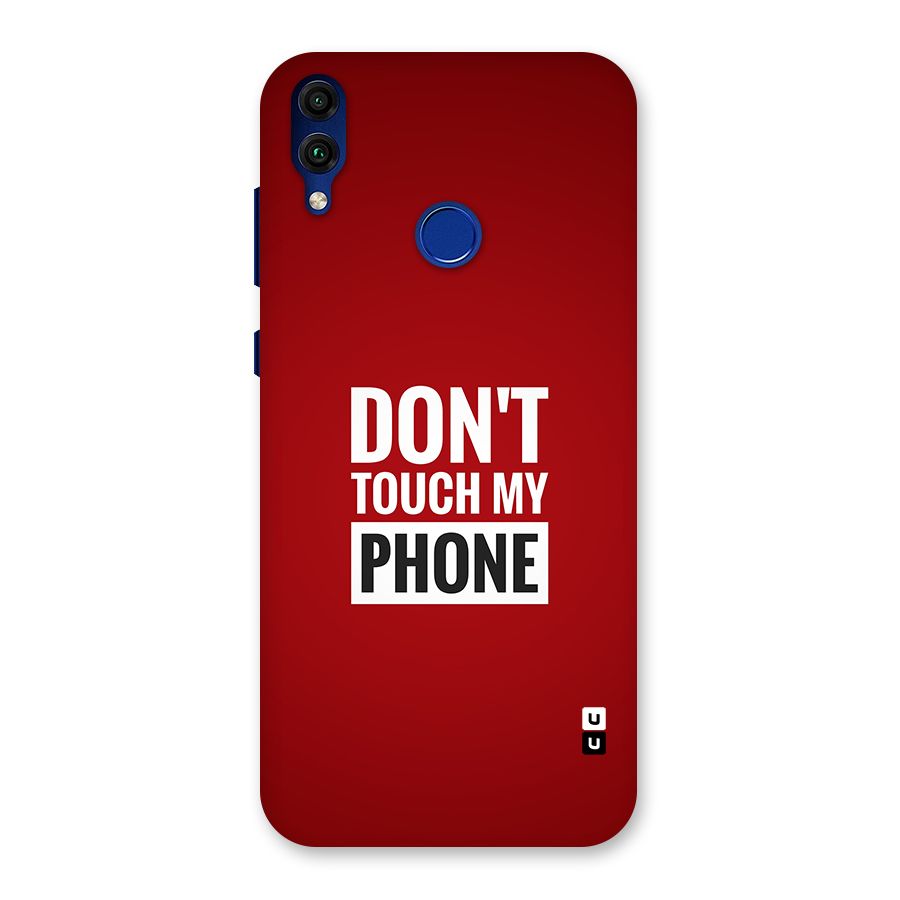 Dare To Touch Back Case for Honor 8C