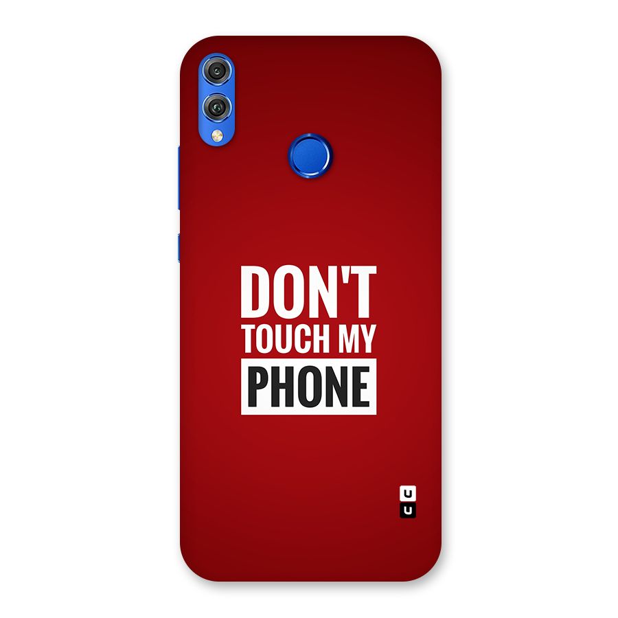 Dare To Touch Back Case for Honor 8X