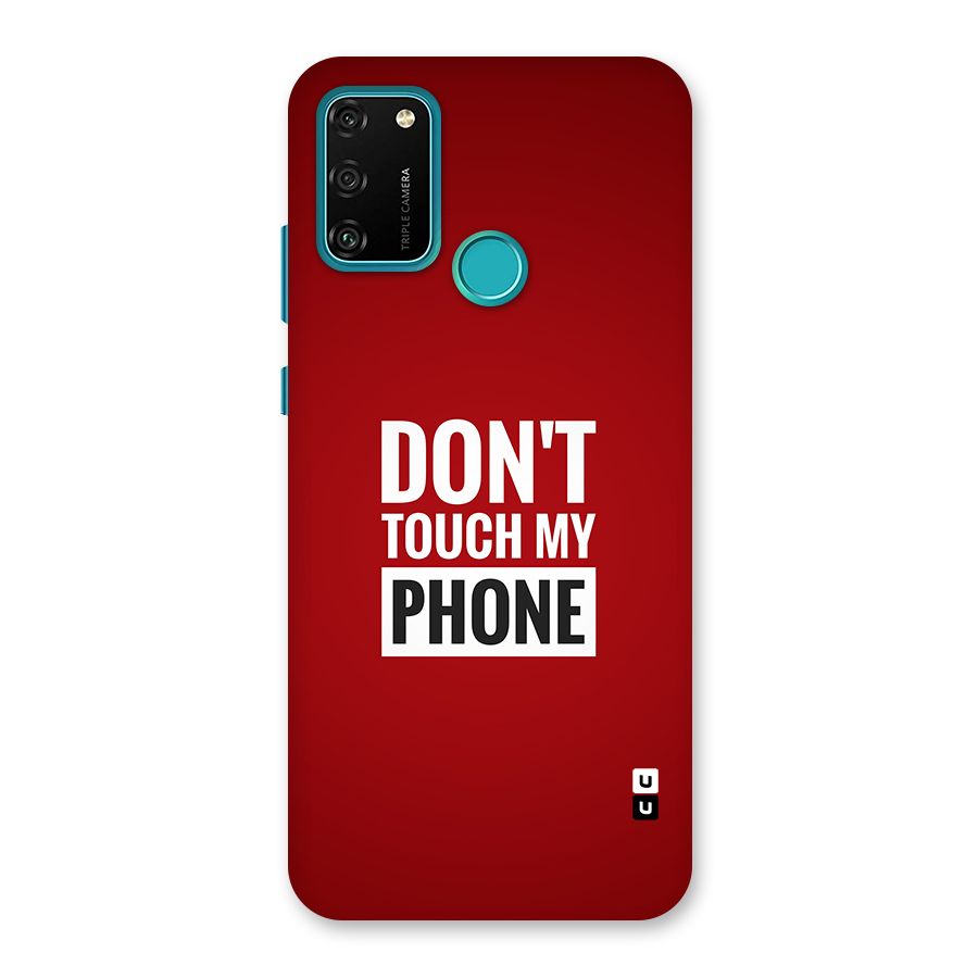 Dare To Touch Back Case for Honor 9A