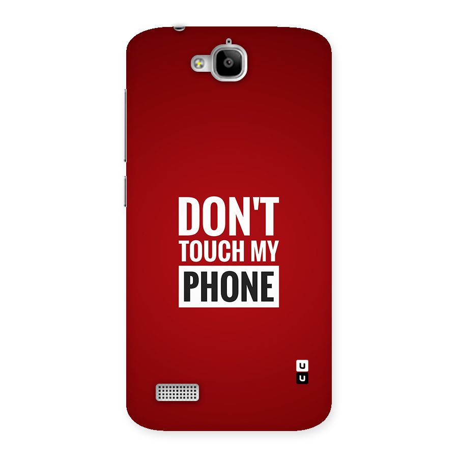 Dare To Touch Back Case for Honor Holly