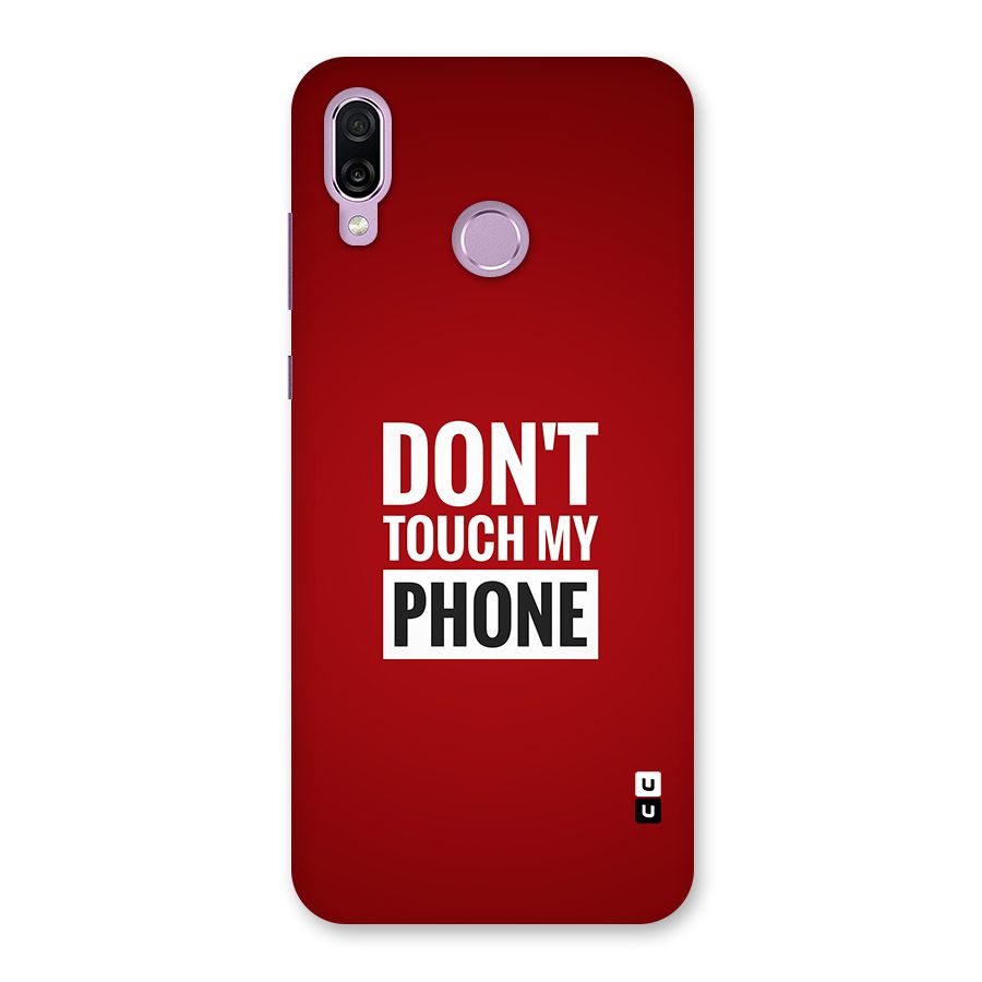Dare To Touch Back Case for Honor Play