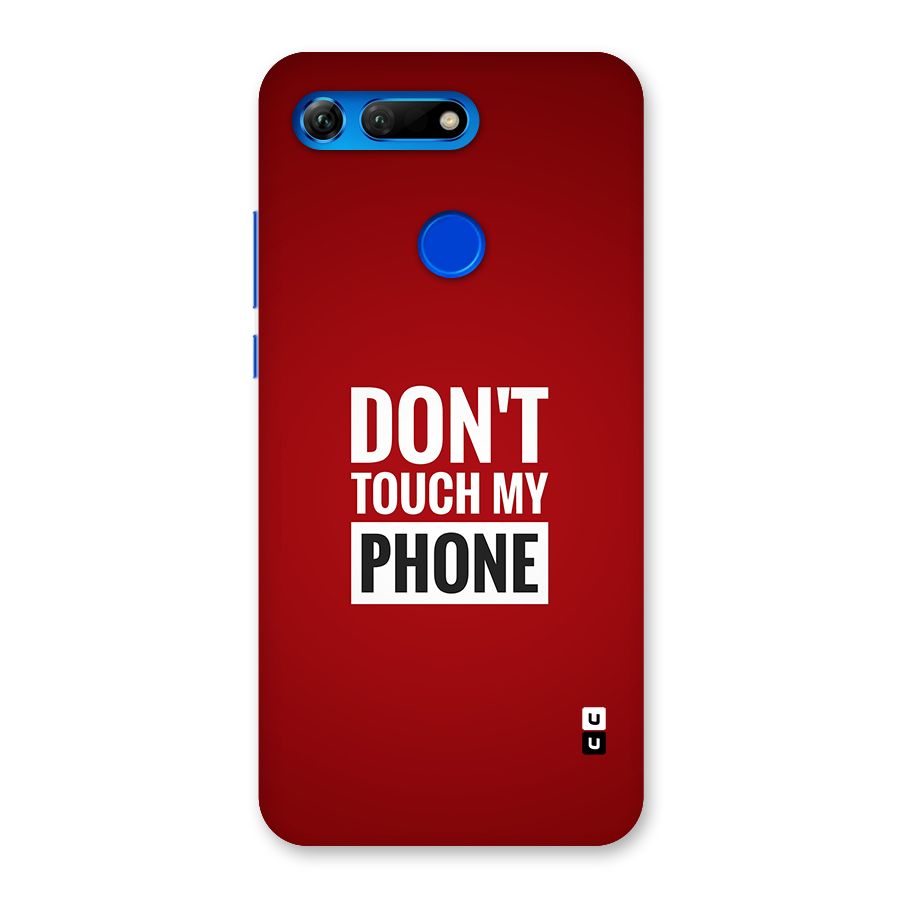 Dare To Touch Back Case for Honor View 20