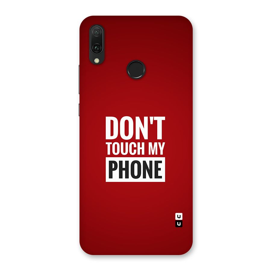 Dare To Touch Back Case for Huawei Y9 (2019)
