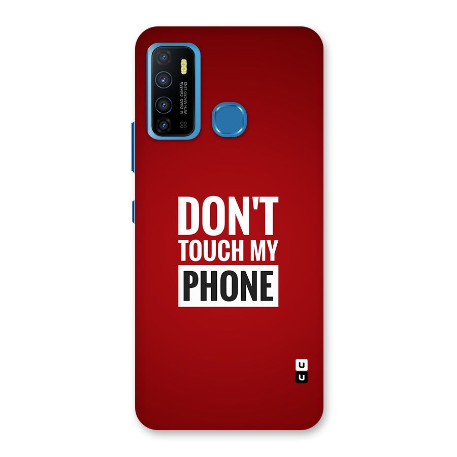 Dare To Touch Back Case for Infinix Hot 9