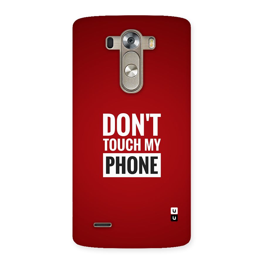 Dare To Touch Back Case for LG G3