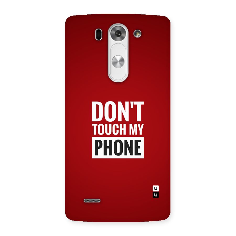 Dare To Touch Back Case for LG G3 Mini