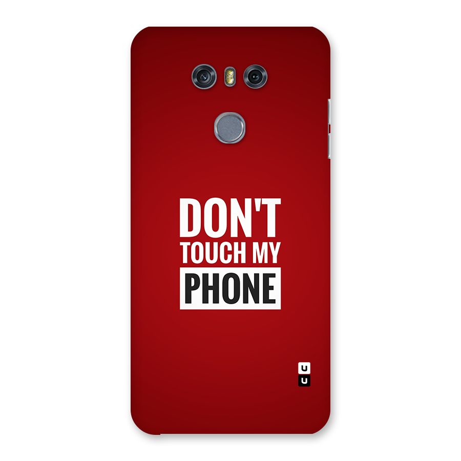Dare To Touch Back Case for LG G6