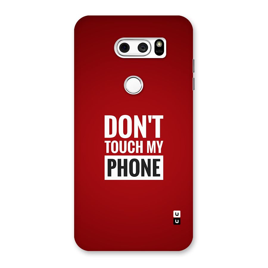 Dare To Touch Back Case for LG V30