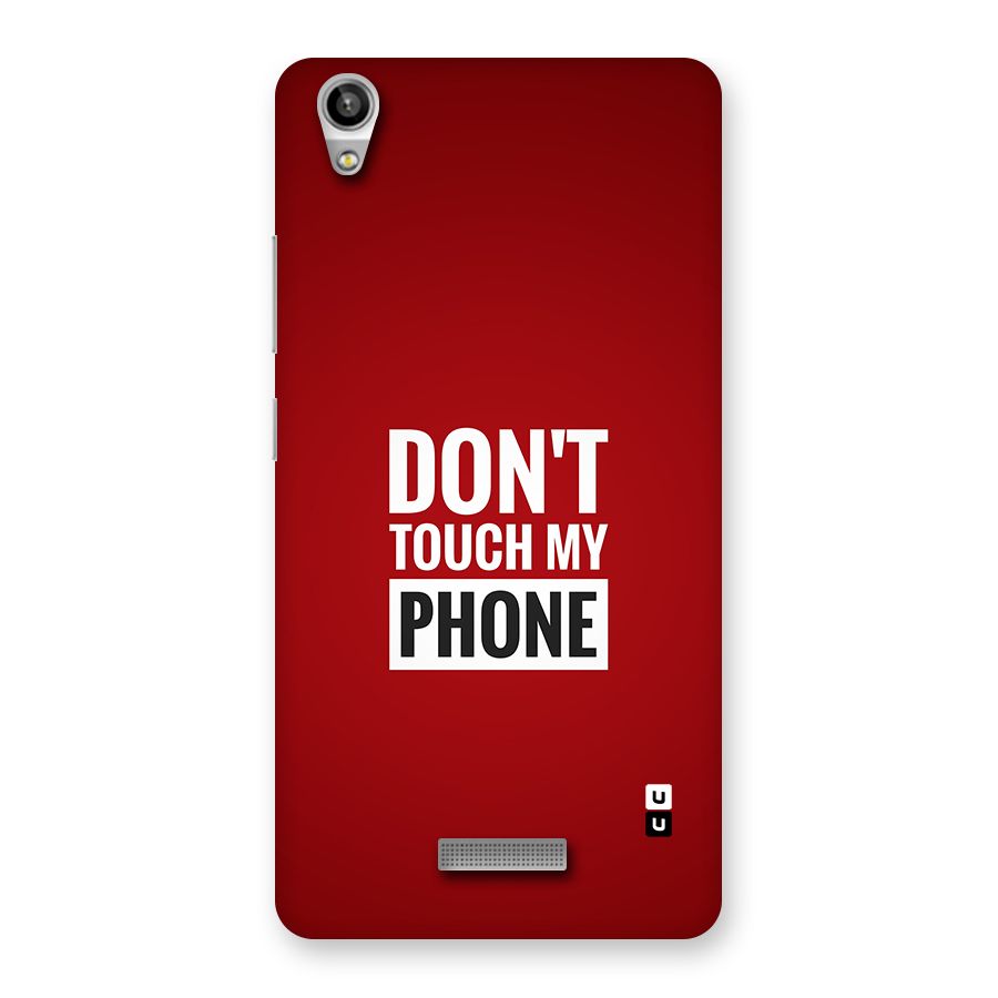 Dare To Touch Back Case for Lava Pixel V1