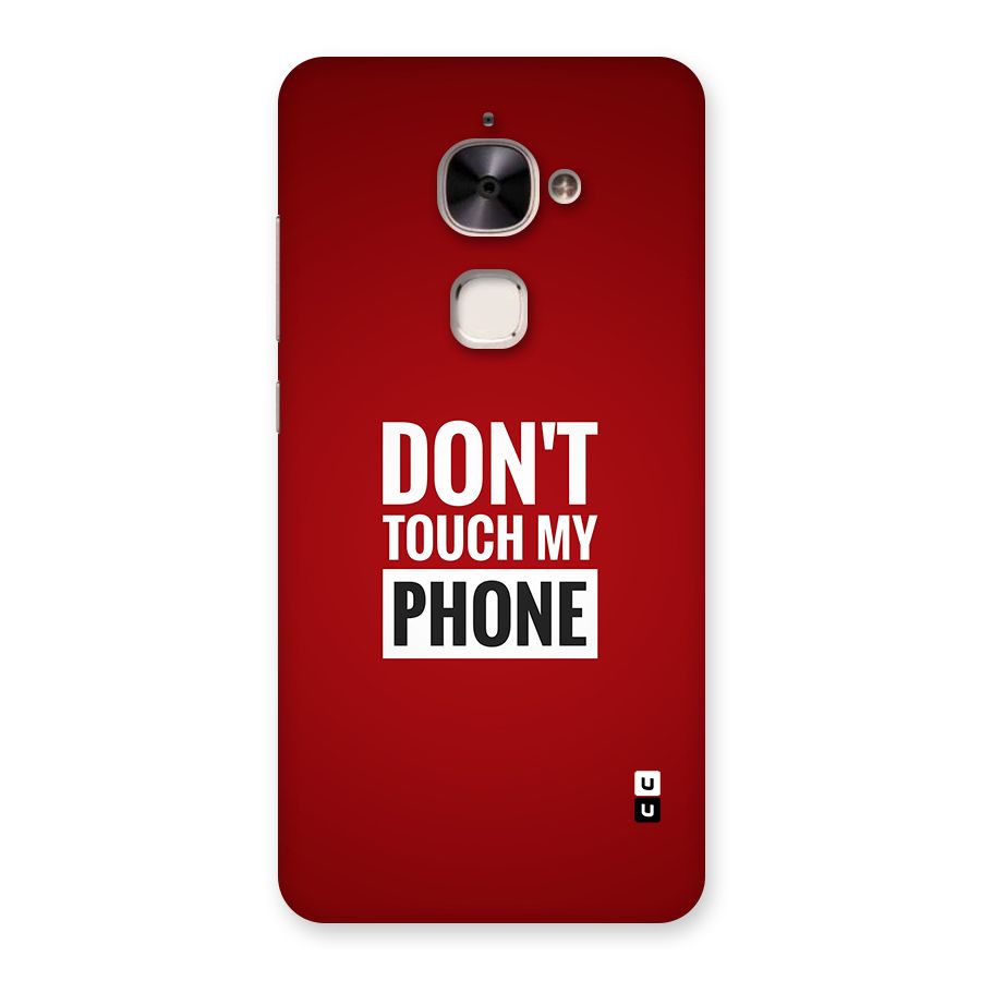 Dare To Touch Back Case for Le 2