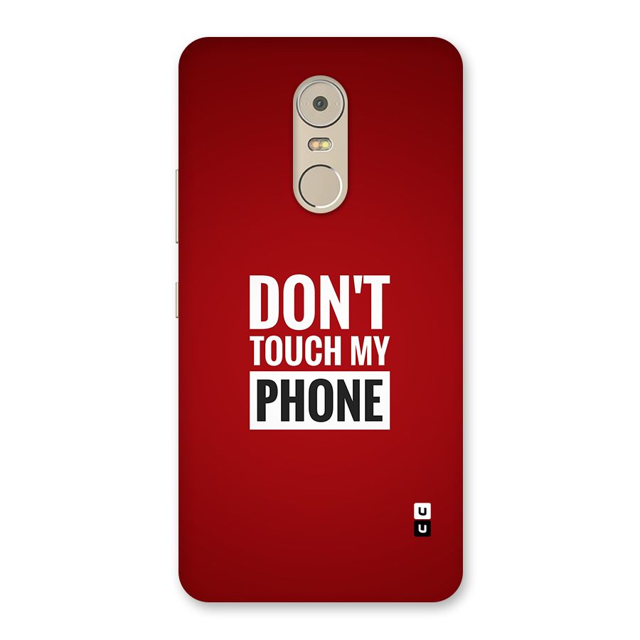 Dare To Touch Back Case for Lenovo K6 Note