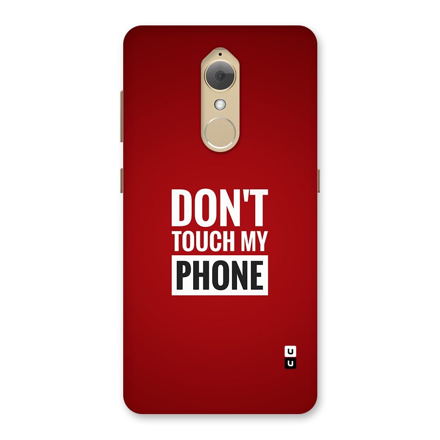 Dare To Touch Back Case for Lenovo K8