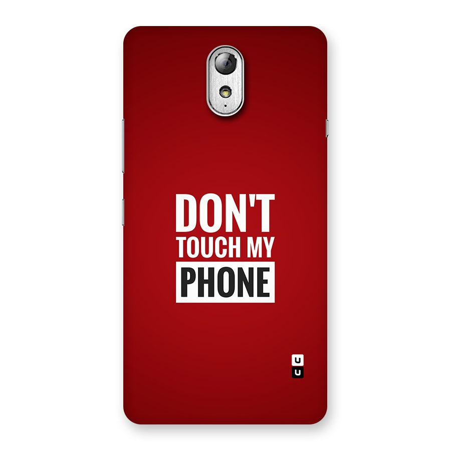 Dare To Touch Back Case for Lenovo Vibe P1M