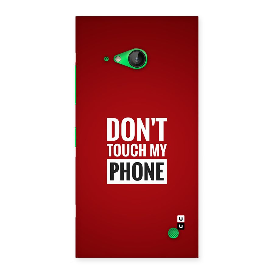 Dare To Touch Back Case for Lumia 730