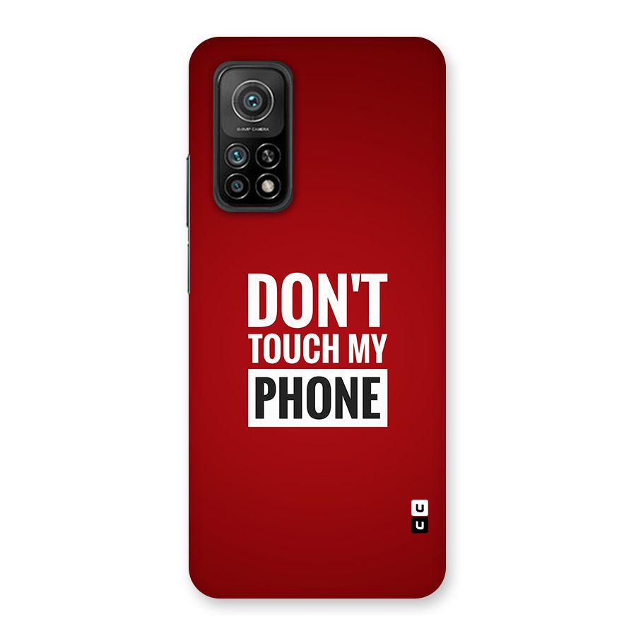 Dare To Touch Back Case for Mi 10T 5G