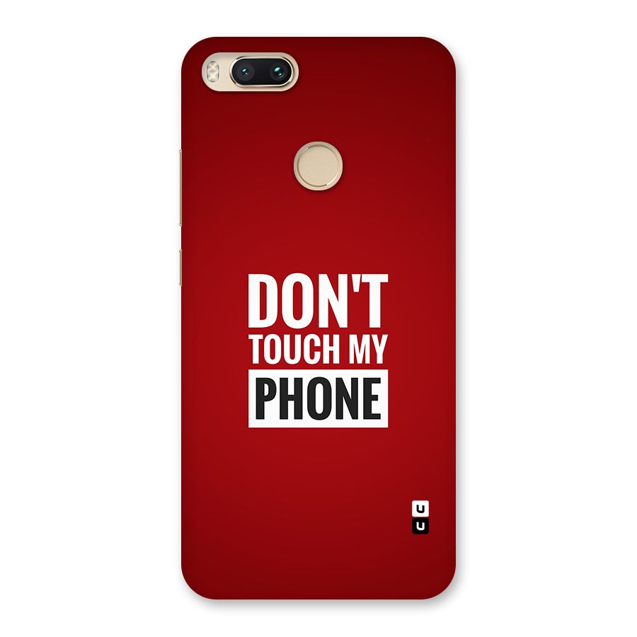 Dare To Touch Back Case for Mi A1
