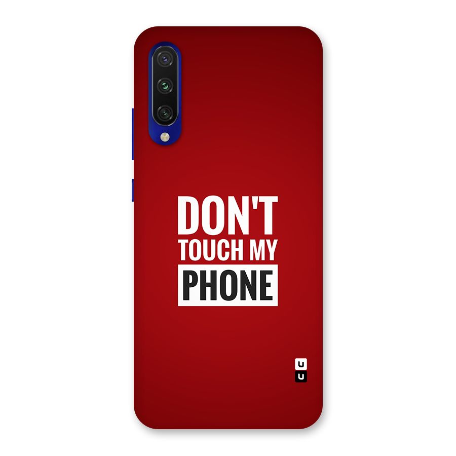 Dare To Touch Back Case for Mi A3