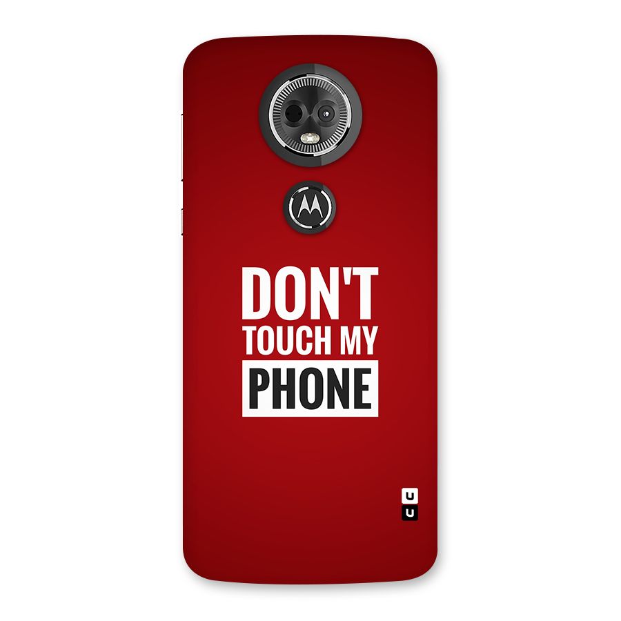 Dare To Touch Back Case for Moto E5 Plus