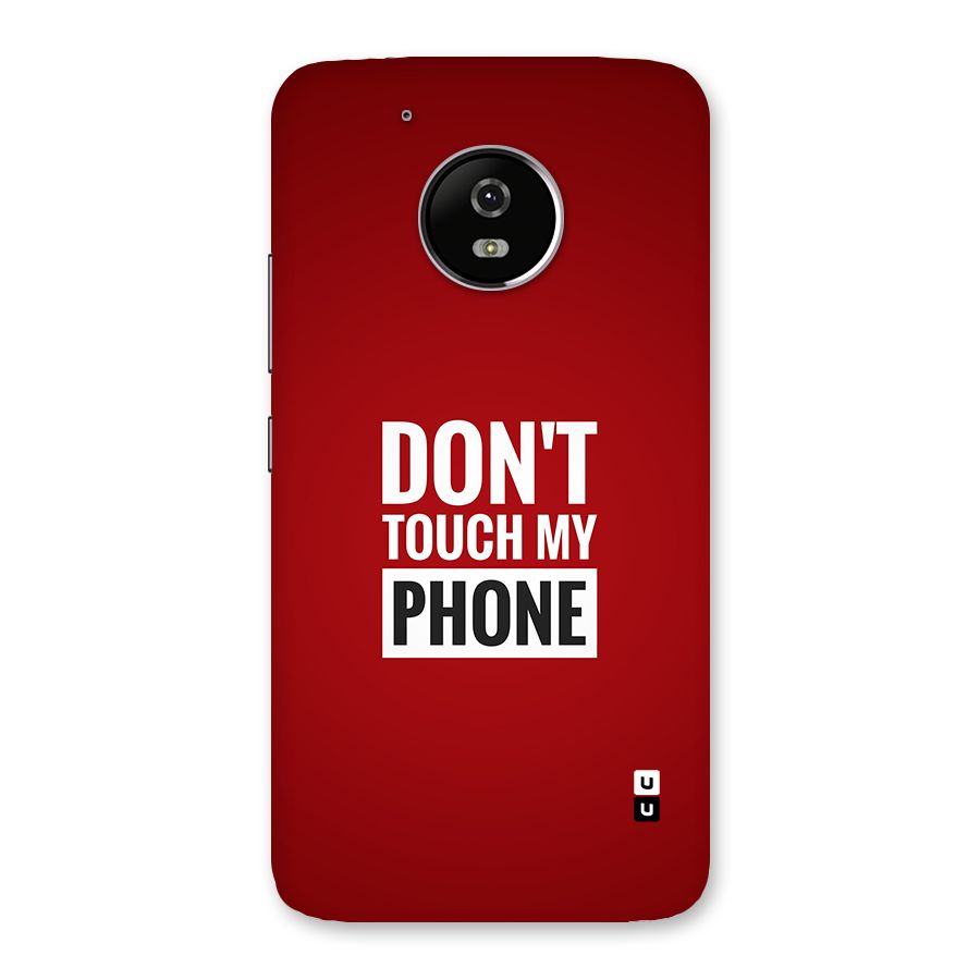 Dare To Touch Back Case for Moto G5
