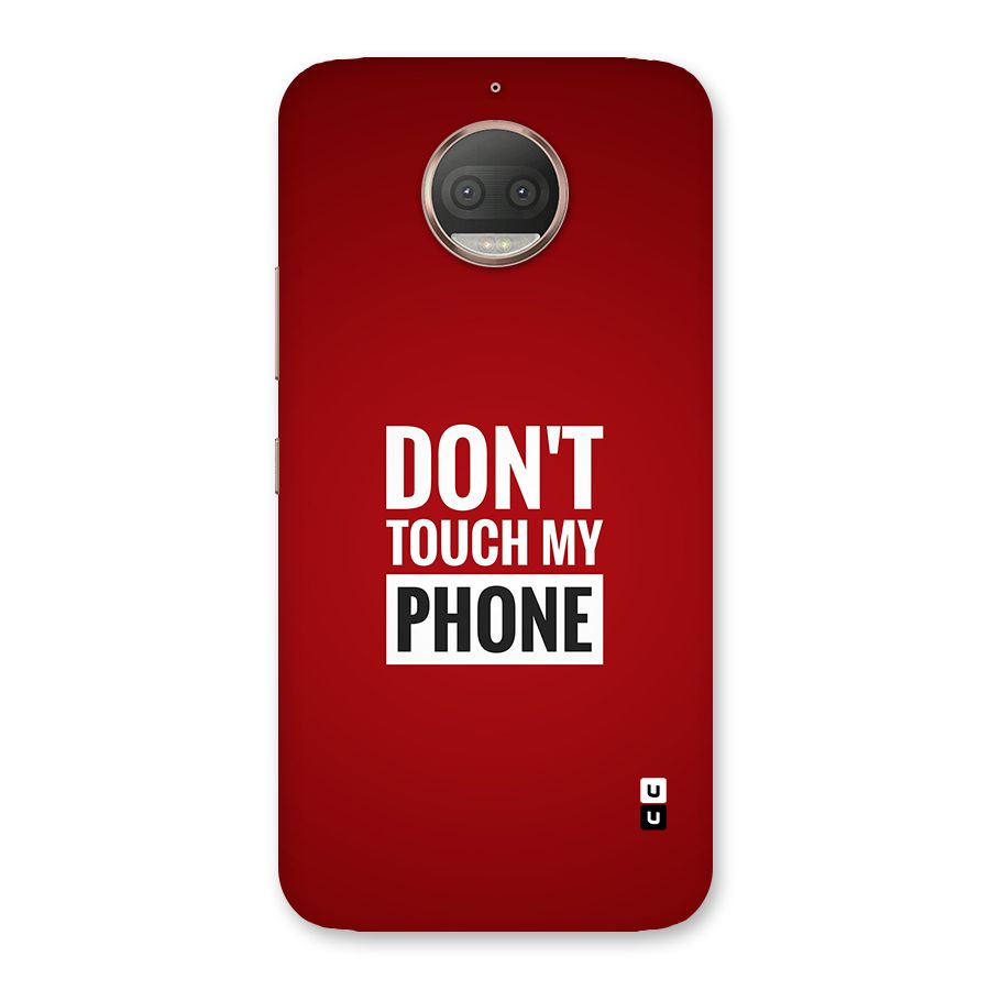 Dare To Touch Back Case for Moto G5s Plus