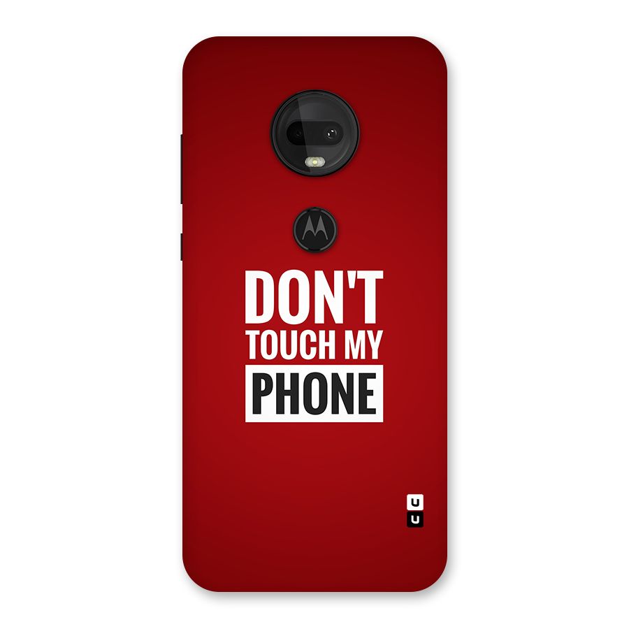Dare To Touch Back Case for Moto G7