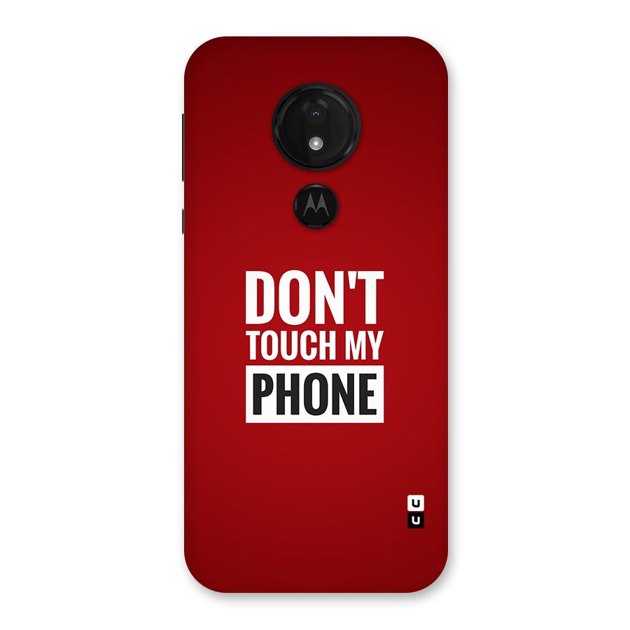 Dare To Touch Back Case for Moto G7 Power