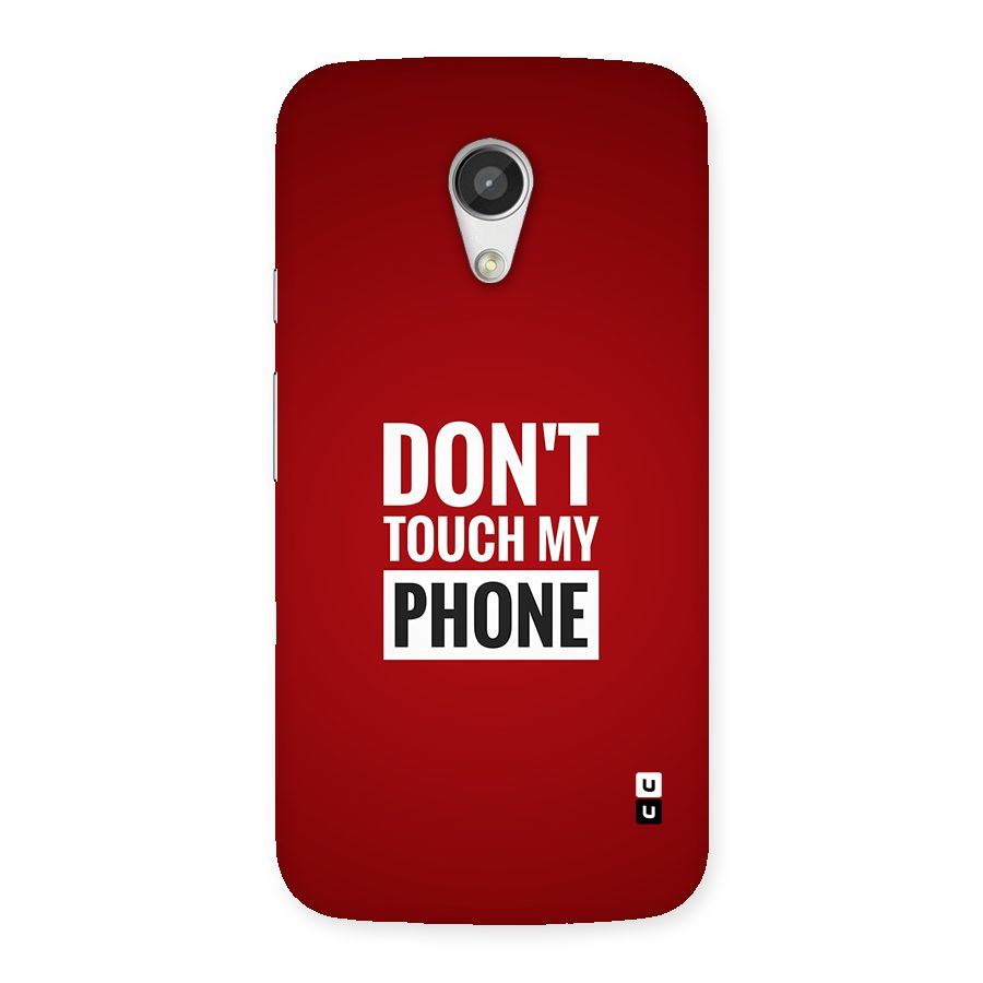 Dare To Touch Back Case for Moto G 2nd Gen