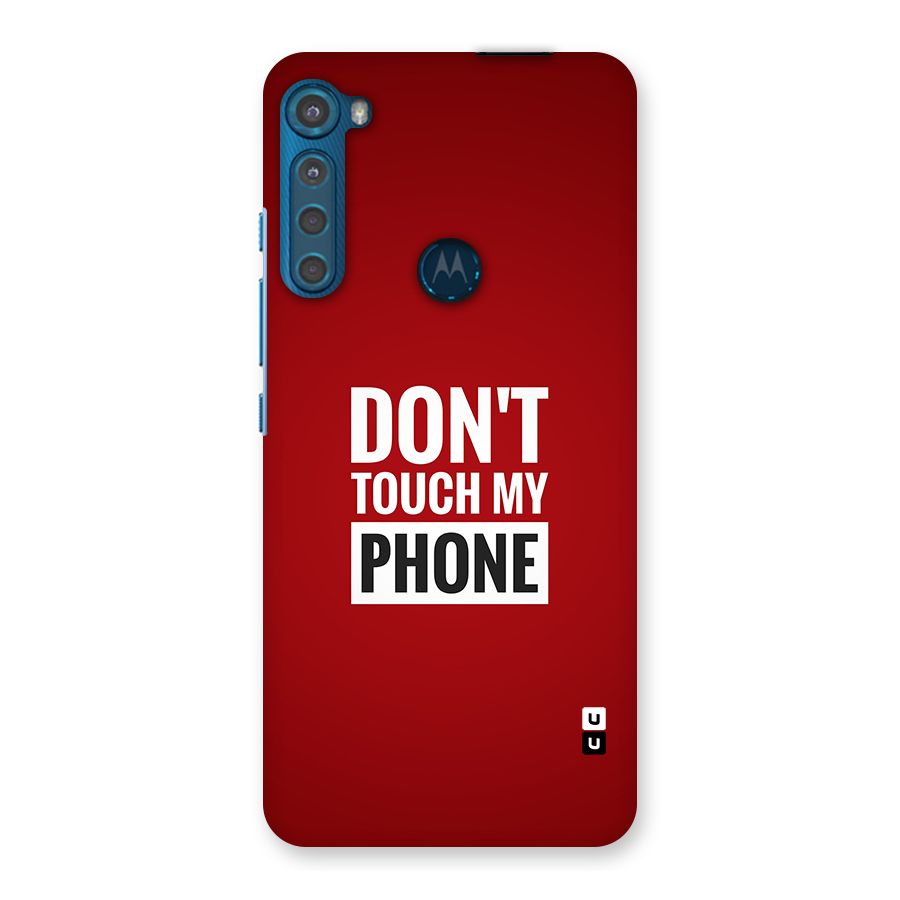 Dare To Touch Back Case for Motorola One Fusion Plus