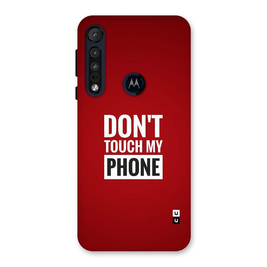 Dare To Touch Back Case for Motorola One Macro