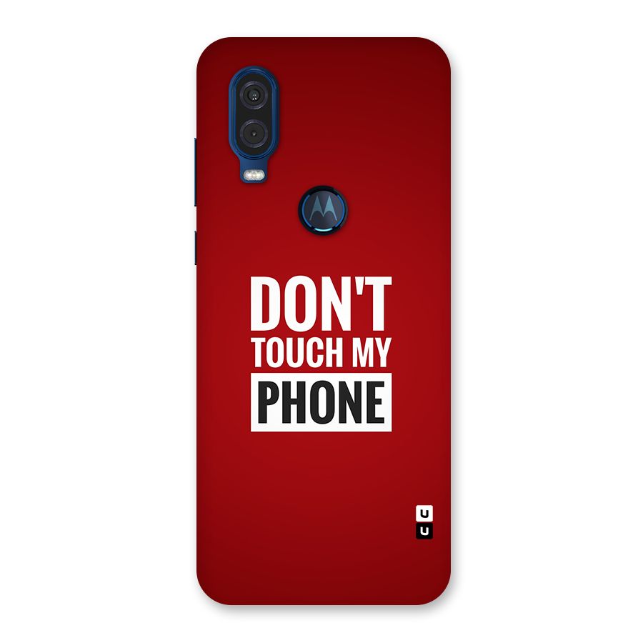 Dare To Touch Back Case for Motorola One Vision