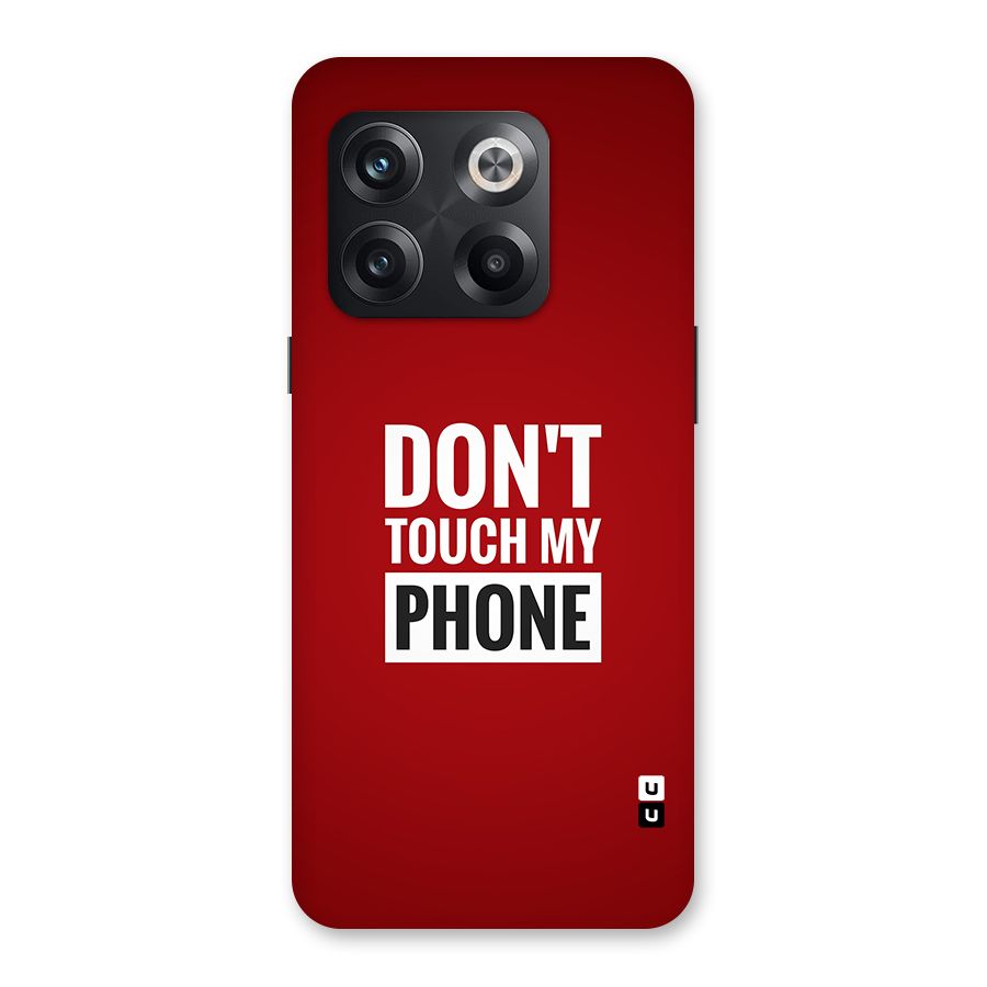 Dare To Touch Back Case for OnePlus 10T