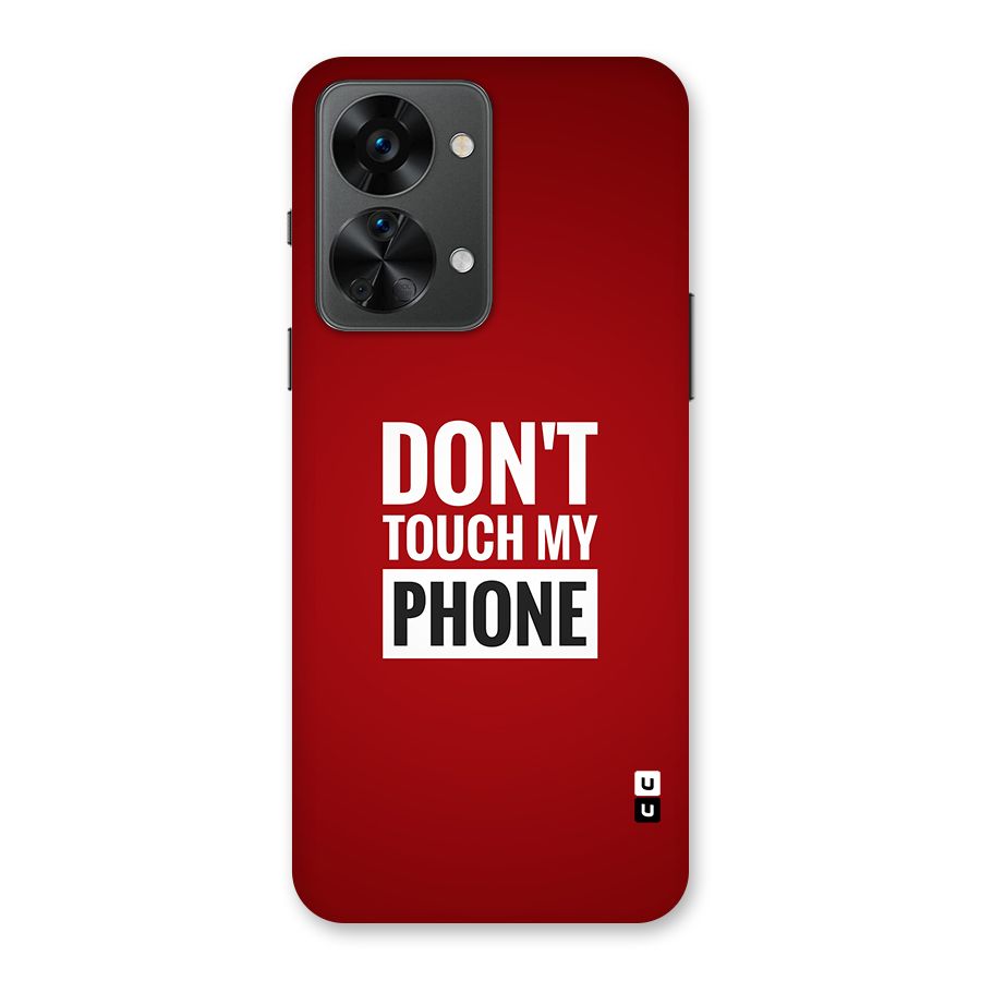 Dare To Touch Back Case for OnePlus Nord 2T