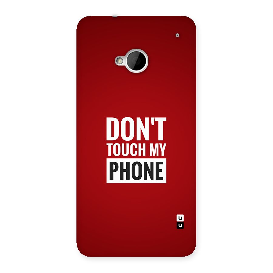 Dare To Touch Back Case for One M7 (Single Sim)