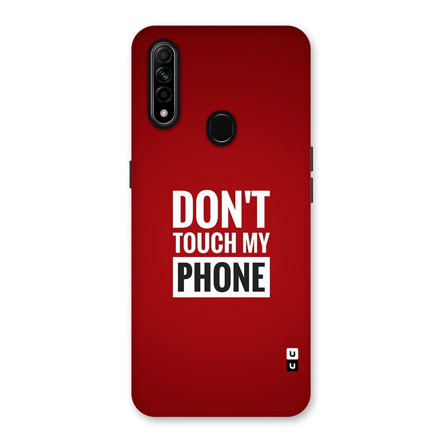 Dare To Touch Back Case for Oppo A31