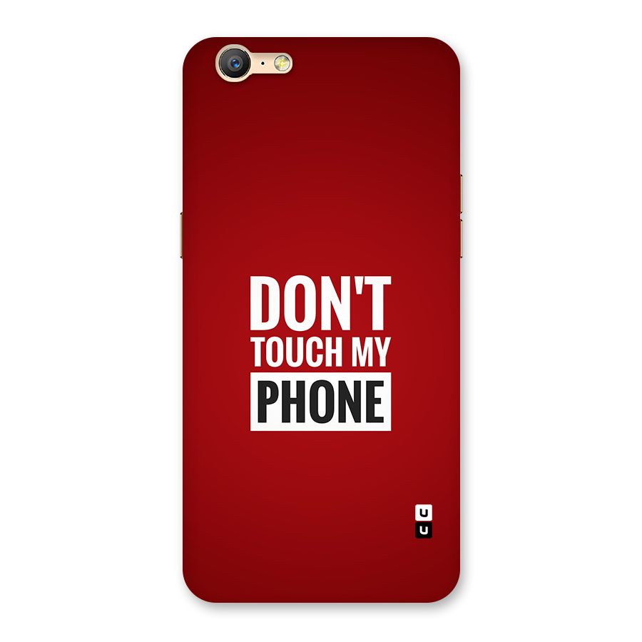 Dare To Touch Back Case for Oppo A39