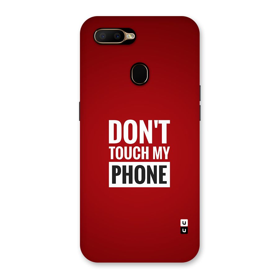 Dare To Touch Back Case for Oppo A5s