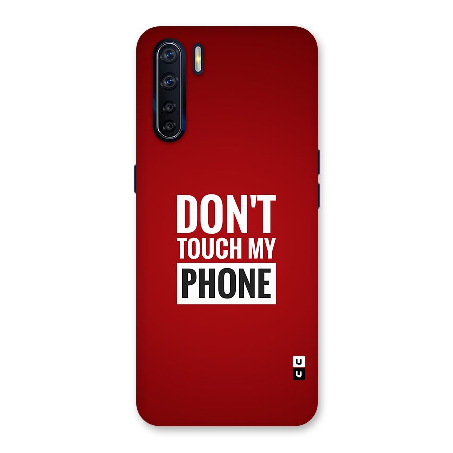 Dare To Touch Back Case for Oppo F15