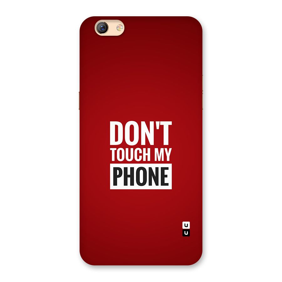 Dare To Touch Back Case for Oppo F3 Plus