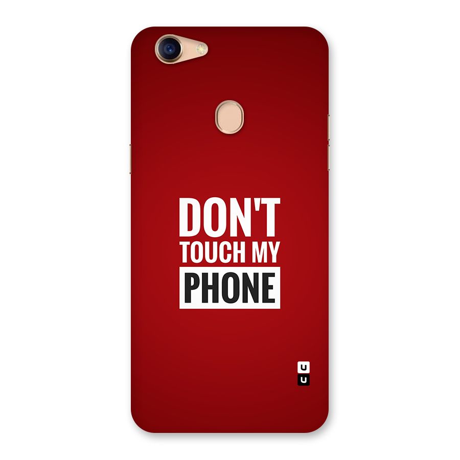 Dare To Touch Back Case for Oppo F5