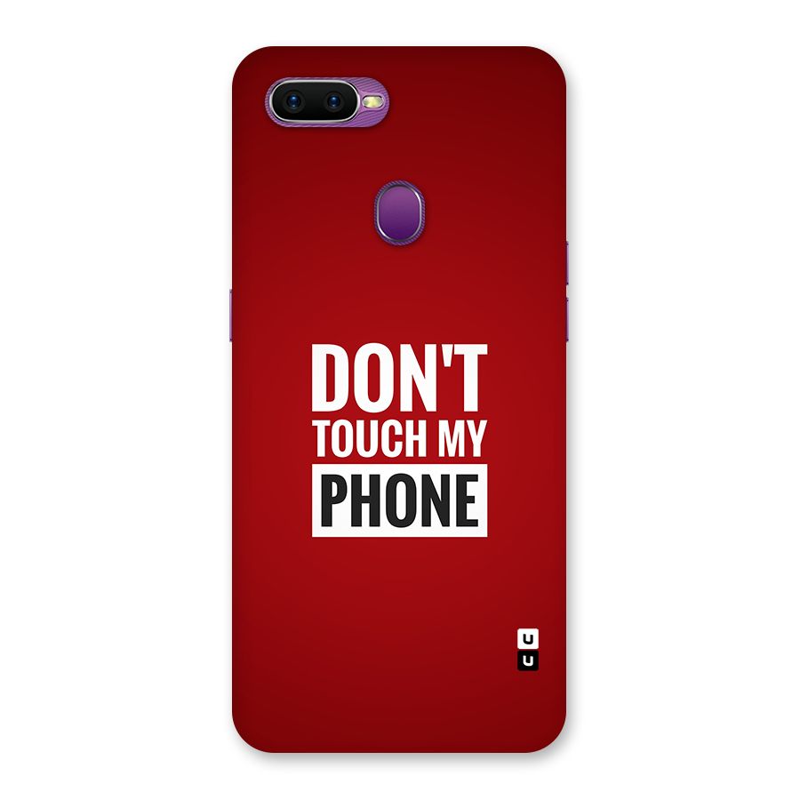Dare To Touch Back Case for Oppo F9