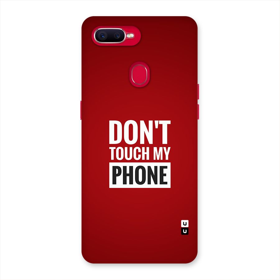 Dare To Touch Back Case for Oppo F9 Pro