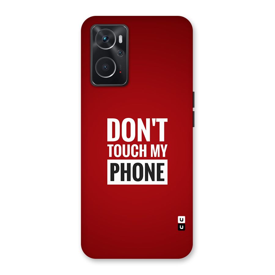 Dare To Touch Back Case for Oppo K10 4G