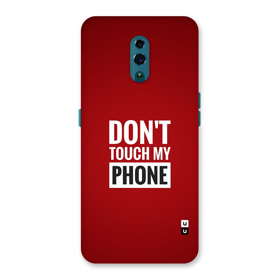 Dare To Touch Back Case for Oppo Reno
