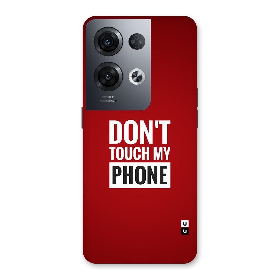 Dare To Touch Back Case for Oppo Reno8 Pro 5G