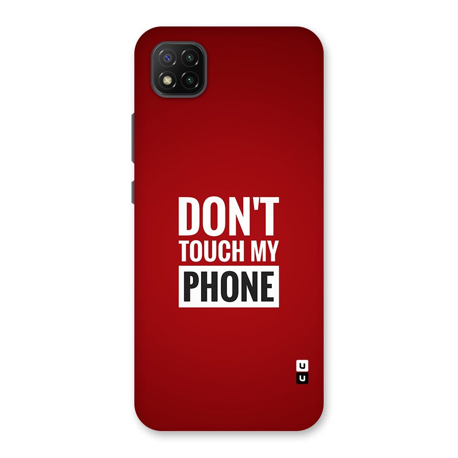 Dare To Touch Back Case for Poco C3