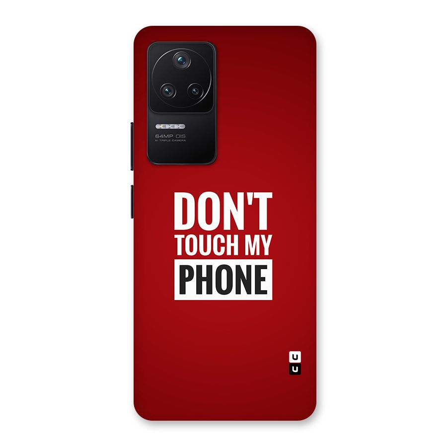 Dare To Touch Back Case for Poco F4 5G