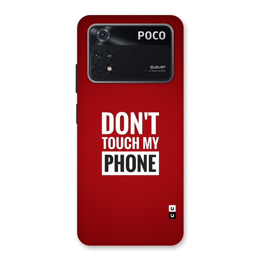Dare To Touch Back Case for Poco M4 Pro 4G