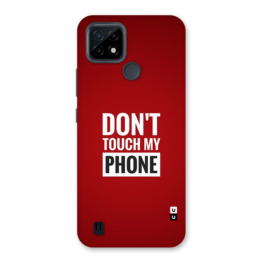 Dare To Touch Back Case for Realme C21